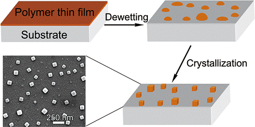 Polymeric nanocubes spontaneously formed from poly(epsilon-caprolactone)